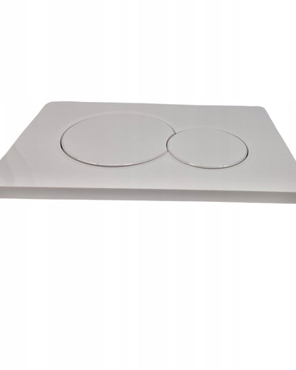 AQUAUNO Mygtukas vandens nuleidimui WC GEBERIT SIGMA matinės baltos spalvos apvalūs mygtukai