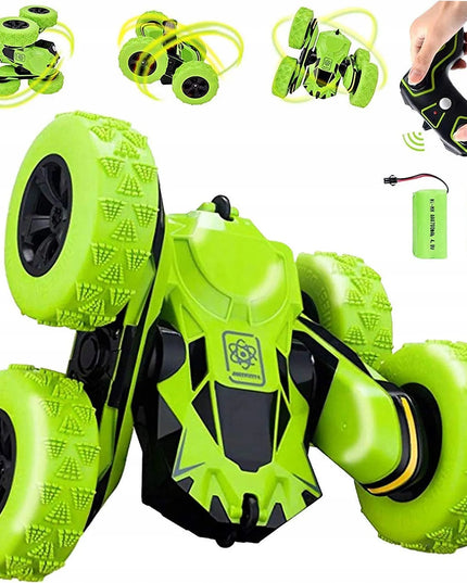 OWL-TECH ATOM MAX 360 akrobatinis nuotoliniu būdu valdomas automobilis su 2,4 GHz pulteliu ir 700 mAh akumuliatoriumi