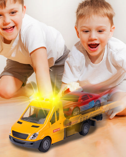 Auto Vilktuvė Pagalba Kelyje Automobilis Sunkvežimis Vilkikas Pavara Žibintai Garsas