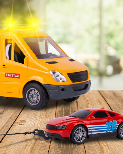 Auto Vilktuvė Pagalba Kelyje Automobilis Sunkvežimis Vilkikas Pavara Žibintai Garsas