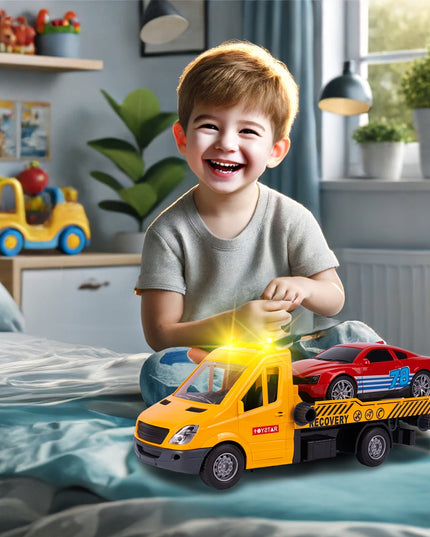 Auto Vilktuvė Pagalba Kelyje Automobilis Sunkvežimis Vilkikas Pavara Žibintai Garsas