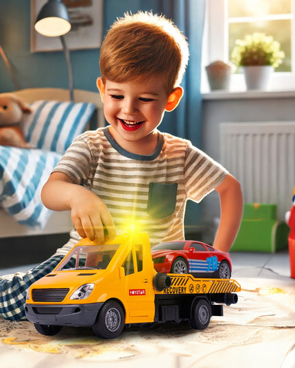 Auto Vilktuvė Pagalba Kelyje Automobilis Sunkvežimis Vilkikas Pavara Žibintai Garsas