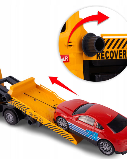 Auto Vilktuvė Pagalba Kelyje Automobilis Sunkvežimis Vilkikas Pavara Žibintai Garsas