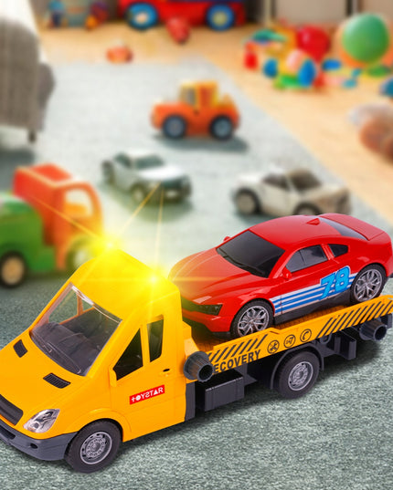 Auto Vilktuvė Pagalba Kelyje Automobilis Sunkvežimis Vilkikas Pavara Žibintai Garsas