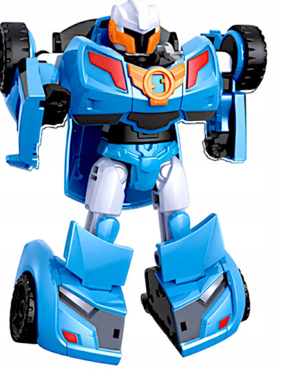 WKS transformuojamas robotas-automobilis 2 viename, figūrėlė, mėlynas