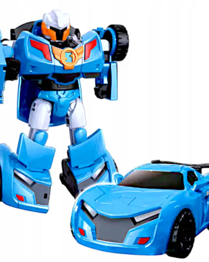 WKS transformuojamas robotas-automobilis 2 viename, figūrėlė, mėlynas