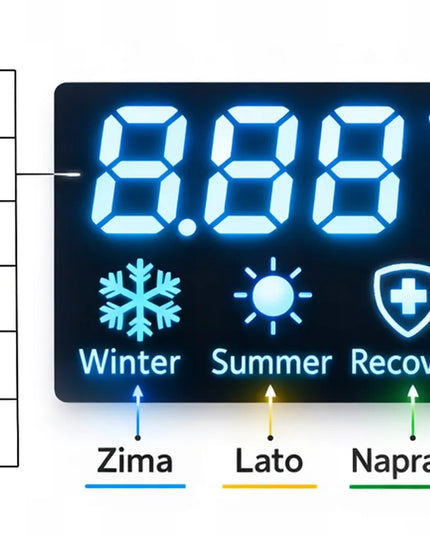 Automatinis išmanusis akumuliatoriaus įkroviklis „Vorfal“ LCD 12 V 6 A