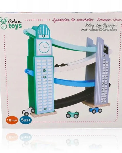Adam Toys medinė automobilių trasa N4033