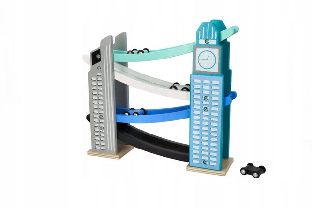 Adam Toys medinė automobilių trasa N4033