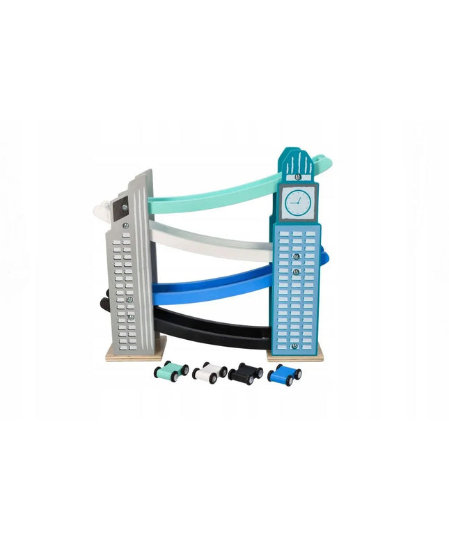 Adam Toys medinė automobilių trasa N4033