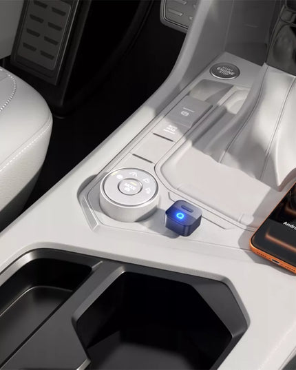 Belaidis Android Auto ir CarPlay adapteris automobiliui WiFi 6, skirtas 2 telefonams 2-in-1