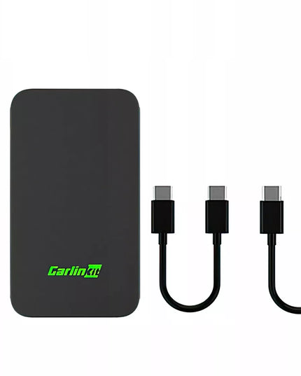 Belaidis „Carlinkit 5.0 (2Air-T)“ adapteris su RGB apšvietimu, skirtas „CarPlay“ ir „Android Auto“