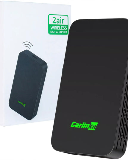 Belaidis „Carlinkit 5.0 (2Air-T)“ adapteris su RGB apšvietimu, skirtas „CarPlay“ ir „Android Auto“