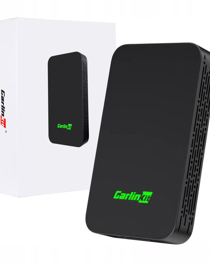 Belaidis „Carlinkit 5.0 (2Air-T)“ adapteris su RGB apšvietimu, skirtas „CarPlay“ ir „Android Auto“