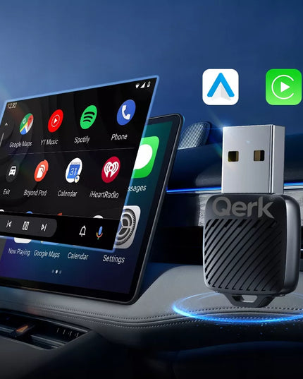 Belaidis „CarPlay“ adapteris 5 GHz Plug&Play iOS/Android Auto „Wi-Fi 6“ USB