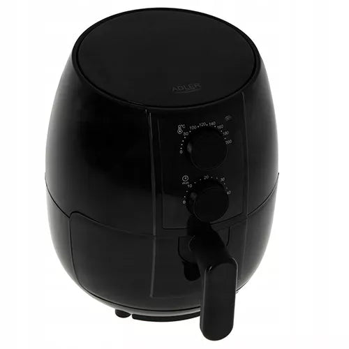 Karšto oro gruzdintuvė Adler 2,5 l, 1600 W, reguliuojama temperatūra 80–200 °C