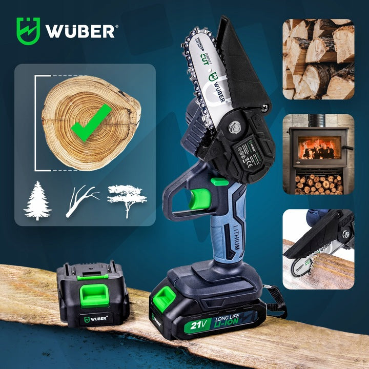 Akumuliatorinis, elektrinis pjūklas Wuber 550W