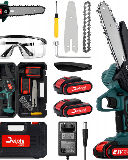 Akumuliatorinis, elektrinis pjūklas Delphi 1000 W