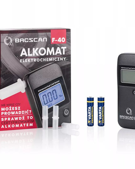 Alkotesteris BACscan F-40 + nemokamos kalibracijos + dovana