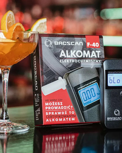 Alkotesteris BACscan F-40 + nemokamos kalibracijos + dovana
