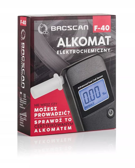 Alkotesteris BACscan F-40 + nemokamos kalibracijos + dovana