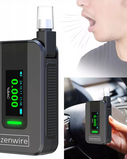 Profesionalus elektrocheminis policijos "AI" alkotesteris be kandiklio, 6 kandikliai