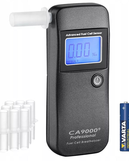 Elektrocheminis alkotesteris BACscan 9000 Professional – kandikliai – kalibravimas