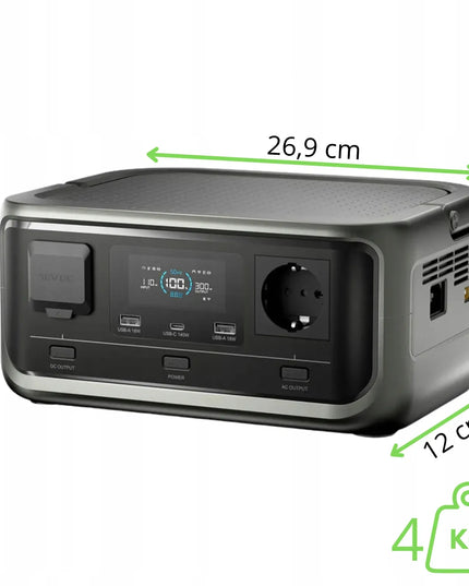 Allpowers Volix P300 nešiojamoji maitinimo stotis, 256 Wh, 300 W, su programėle