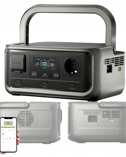 Allpowers Volix P300 nešiojamoji maitinimo stotis, 256 Wh, 300 W, su programėle