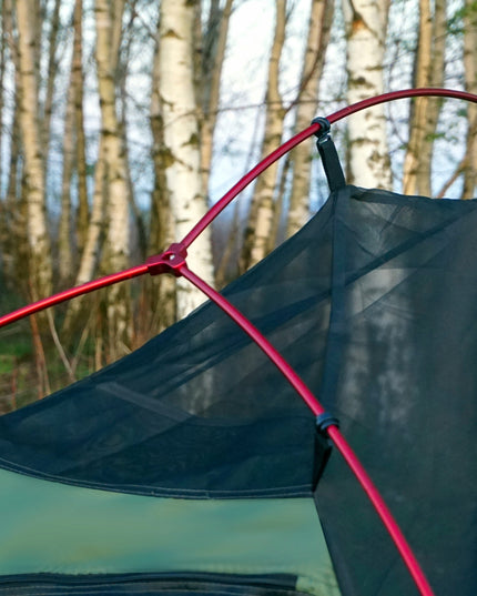 AlpenTent Helium 2 Plus - Ultralengva dviguba palapinė