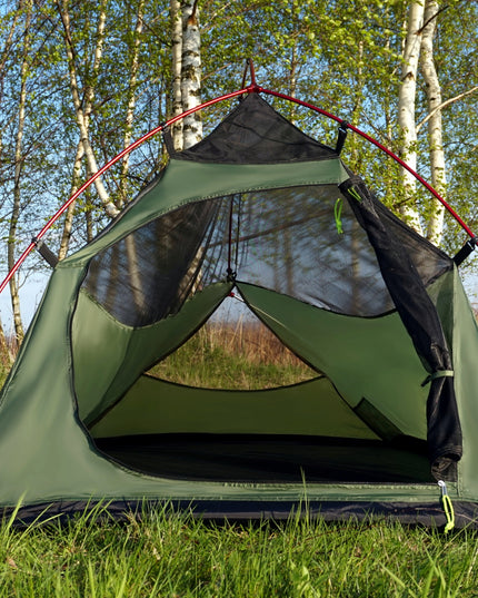 AlpenTent Helium 2 Plus - Ultralengva dviguba palapinė