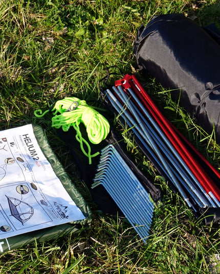 AlpenTent Helium 2 Plus - Ultralengva dviguba palapinė