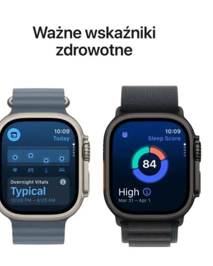 Apple Watch Ultra 3 GPS + Cellular 49 mm, natūralaus titano korpusas