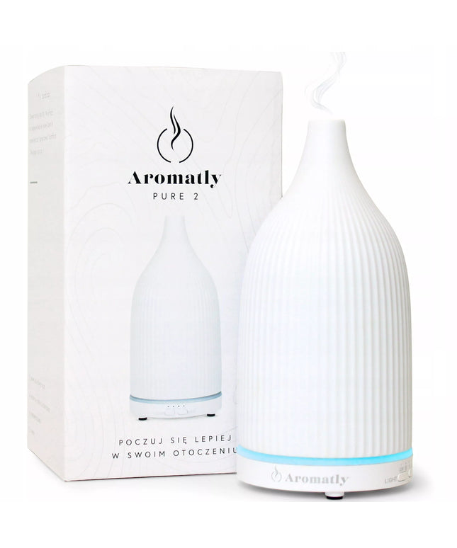 Aromatly Keraminis Kvapų Difuzorius Aromaterapijai Naktinė Lemputė | DOVANA