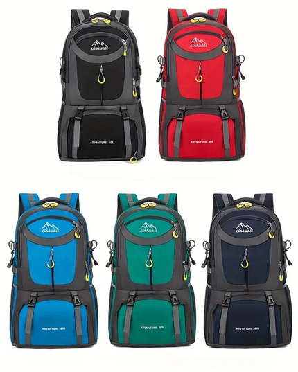 Didelės talpos kelioninė kuprinė,  žygiams, alpinizmui, 60L