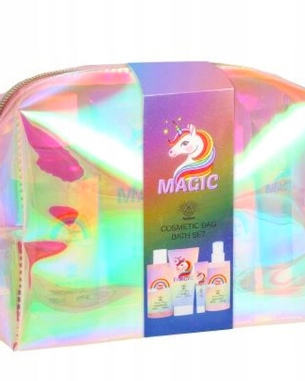 Aurora Dovanų rinkinys paaugliams mergaitėms, 4 kosmetikos priemonės, kosmetinė