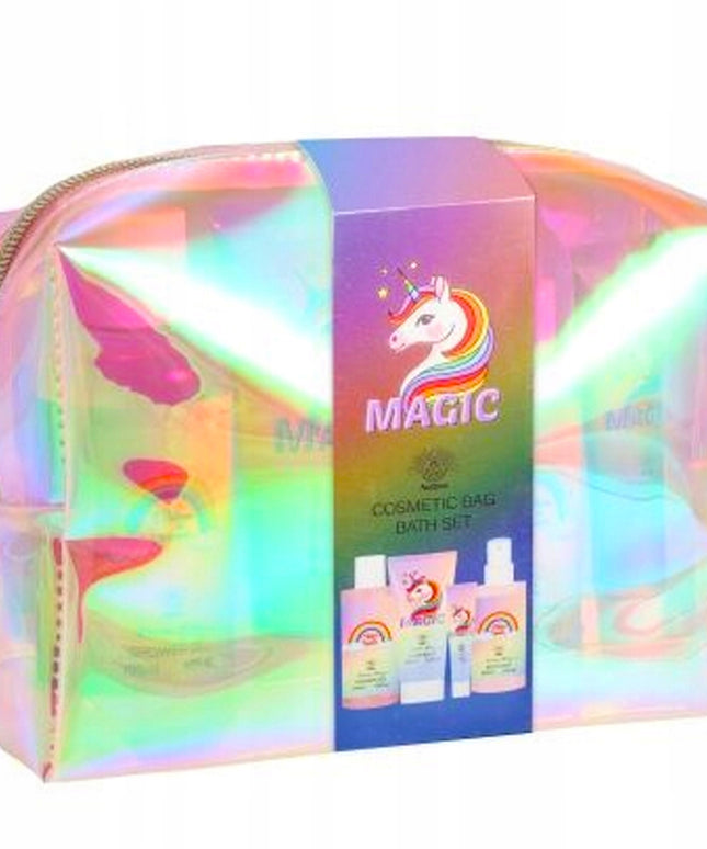 Aurora Dovanų rinkinys paaugliams mergaitėms, 4 kosmetikos priemonės, kosmetinė