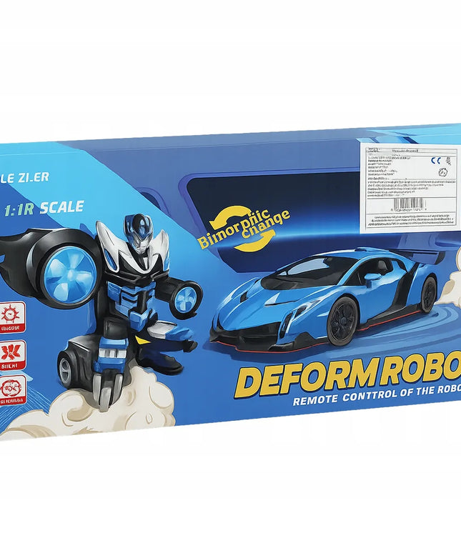 „Auto Robot 2w1“ – rožinis nuotoliniu būdu valdomas automobilis-robotas su šviesa, garsu ir pultu