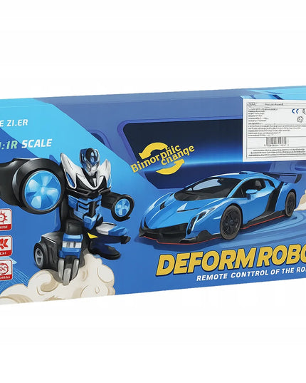 „Auto Robot 2w1“ – rožinis nuotoliniu būdu valdomas automobilis-robotas su šviesa, garsu ir pultu