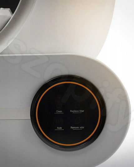Automatinis kačių tualetas DOEL T25, išmanusis, „Wi-Fi“, valdymas programėle, 65 l, baltas