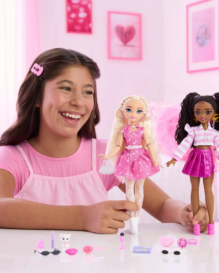 BARBIE DREAM BESTIES „Malibu“ mados lėlių rinkinys su aksesuarais