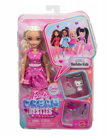 BARBIE DREAM BESTIES „Malibu“ mados lėlių rinkinys su aksesuarais