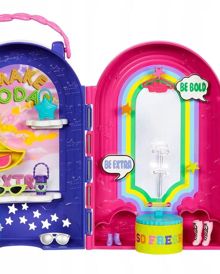 BARBIE su drabužiais „Barbie Extra Minis“ mados butikas