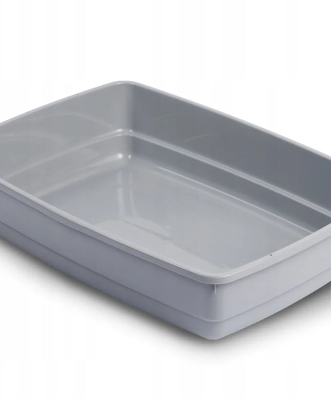 Barry King Handy atvira tualeto dėžutė katėms, triušiams ir graužikams, pilka, 42 cm
