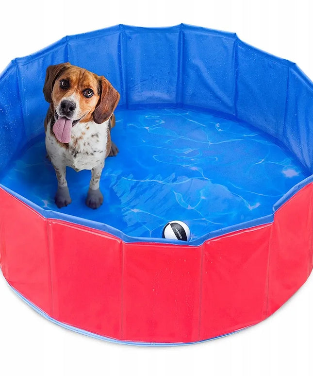 DOG POOL sulankstomas baseinas šunims ir augintiniams 80x20 cm
