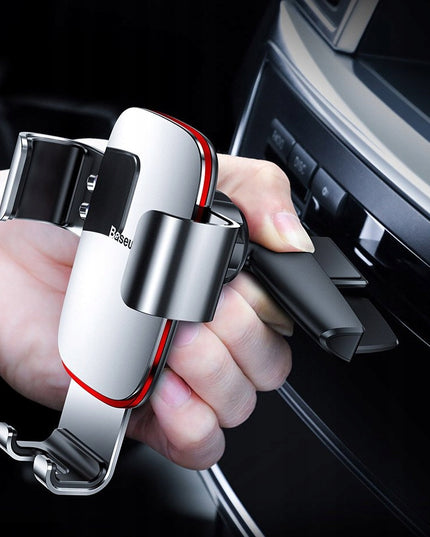 BASEUS Gravitacinis automobilinis laikiklis telefonui į CD lizdą