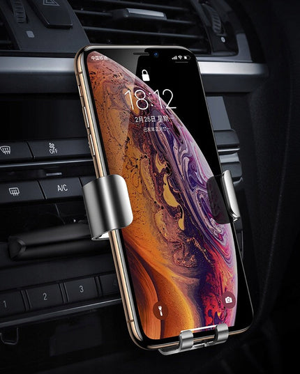 BASEUS Gravitacinis automobilinis laikiklis telefonui į CD lizdą