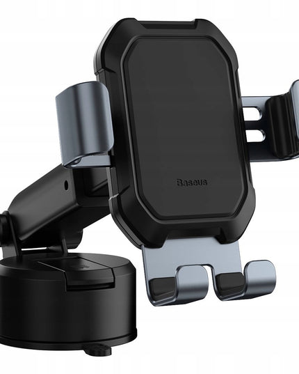 BASEUS LAIKIKLIS TELEFONUI AUTOMOBILIUI ANT PRIETAISŲ SKYDELIO ARBA PRIEKINIO STIKLO, TVIRTAS AUTOMOBILINIS LAIKIKLIS