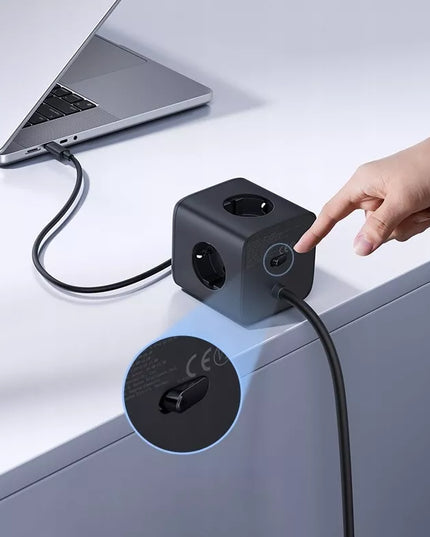 BASEUS įkroviklis 67W įkrovimo stotelė USB-C USB AC greitasis įkrovimas