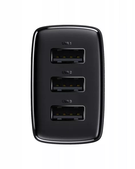 BASEUS tinklo įkroviklis USB x3 17W universalus
